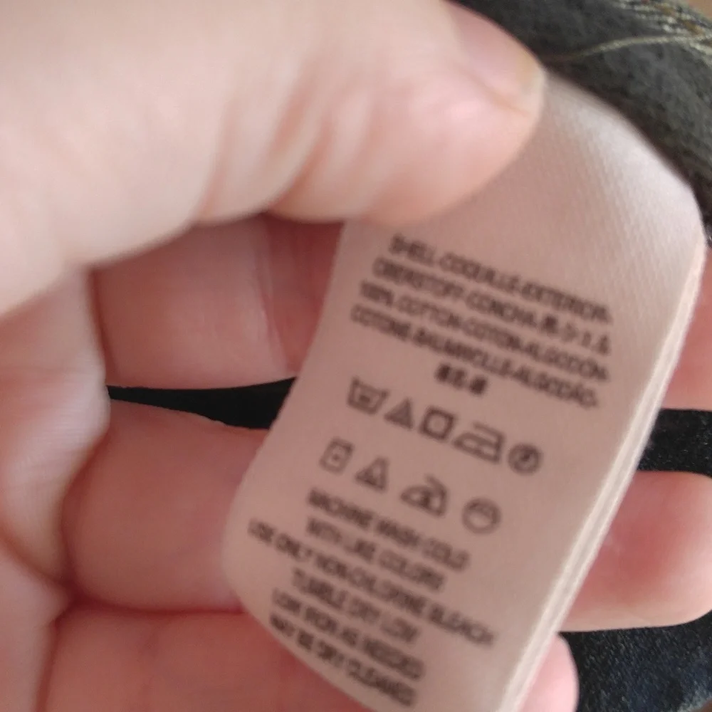 Free People Military Denim Trench Dress Jacket - Picture 5 of 7